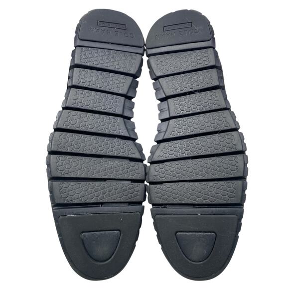 Cole Haan Men’s Zerogrand Black Leather Waterproof Chelsea Boot Size US 11 - Picture 9 of 11